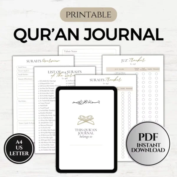 Ultimate Quran Journal: Enhance Your Spiritual Journey